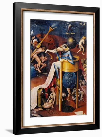 Garden of Earthly Delights-Hell Music-Hieronymus Bosch-Framed Art Print