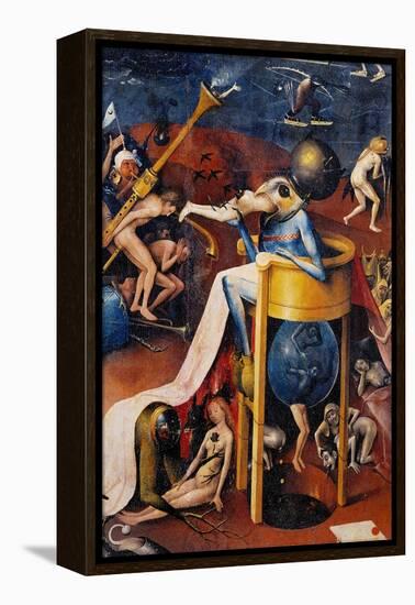 Garden of Earthly Delights-Hell Music-Hieronymus Bosch-Framed Stretched Canvas