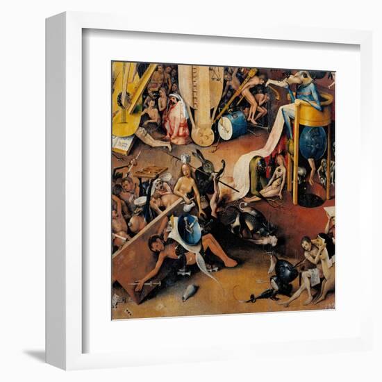 Garden of Earthly Delights-Hell Music-Hieronymus Bosch-Framed Art Print