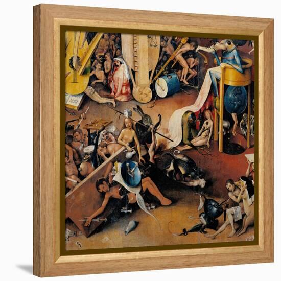 Garden of Earthly Delights-Hell Music-Hieronymus Bosch-Framed Stretched Canvas