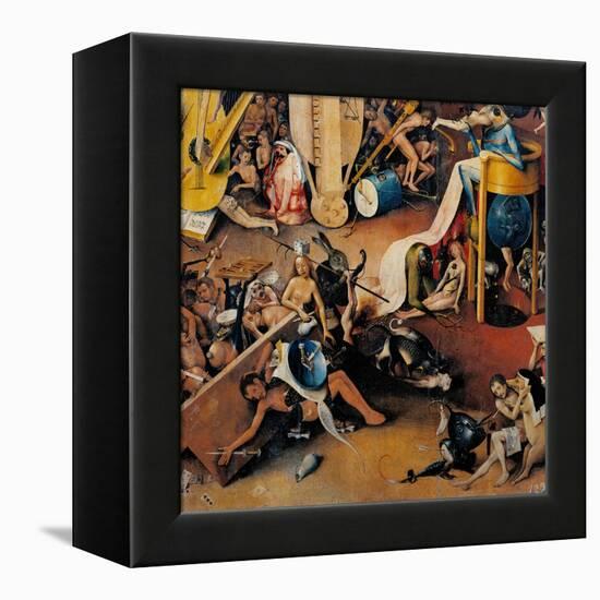 Garden of Earthly Delights-Hell Music-Hieronymus Bosch-Framed Stretched Canvas