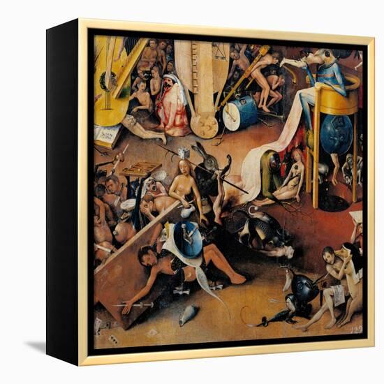 Garden of Earthly Delights-Hell Music-Hieronymus Bosch-Framed Stretched Canvas