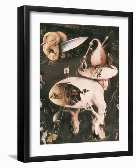 Garden of Earthly Delights-Hieronymus Bosch-Framed Art Print