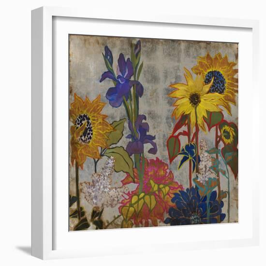 Garden of Earthly Delights-Liz Jardine-Framed Art Print