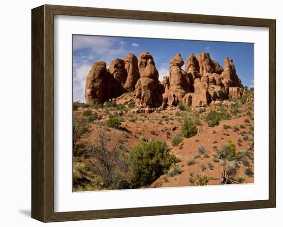 Garden of Eden Area, Arches National Park, Utah, Usa-Rob Sheppard-Framed Photographic Print