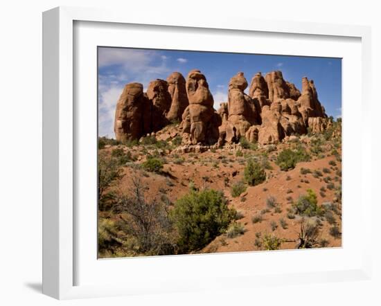 Garden of Eden Area, Arches National Park, Utah, Usa-Rob Sheppard-Framed Photographic Print