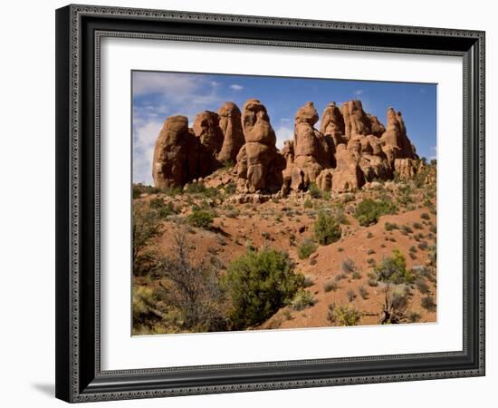 Garden of Eden Area, Arches National Park, Utah, Usa-Rob Sheppard-Framed Photographic Print