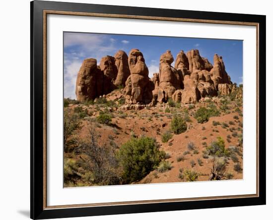 Garden of Eden Area, Arches National Park, Utah, Usa-Rob Sheppard-Framed Photographic Print