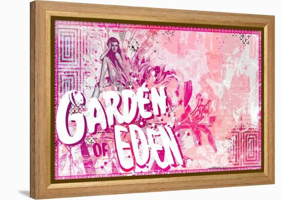 Garden of Eden Ii, 2016 (Collage on Canvas)-Teis Albers-Framed Premier Image Canvas