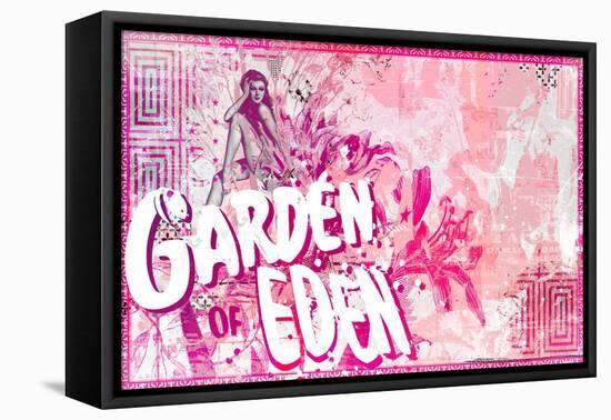 Garden of Eden Ii, 2016 (Collage on Canvas)-Teis Albers-Framed Premier Image Canvas