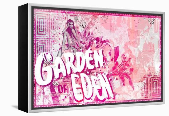 Garden of Eden Ii, 2016 (Collage on Canvas)-Teis Albers-Framed Premier Image Canvas