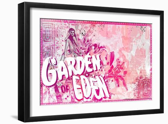 Garden of Eden Ii, 2016 (Collage on Canvas)-Teis Albers-Framed Giclee Print