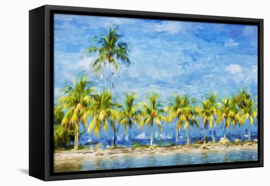 Garden of Eden II - In the Style of Oil Painting-Philippe Hugonnard-Framed Premier Image Canvas