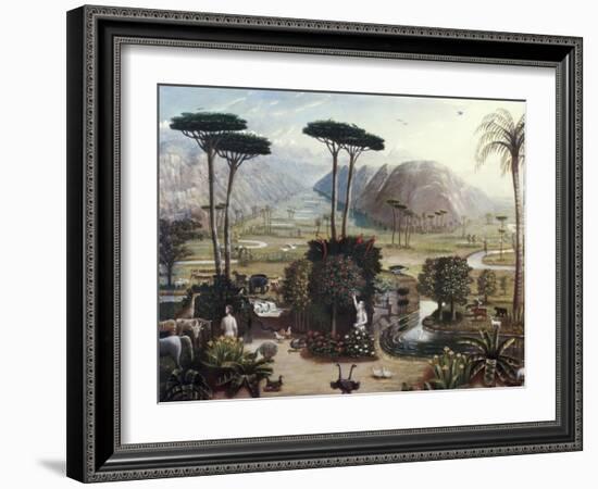 Garden of Eden-Erastus Salisbury Field-Framed Giclee Print