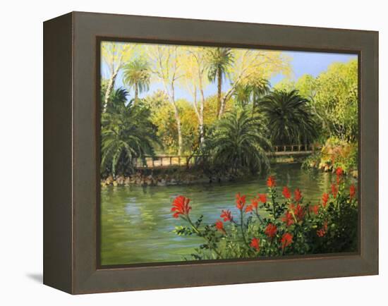 Garden Of Eden-kirilstanchev-Framed Stretched Canvas