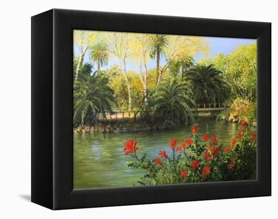 Garden Of Eden-kirilstanchev-Framed Stretched Canvas