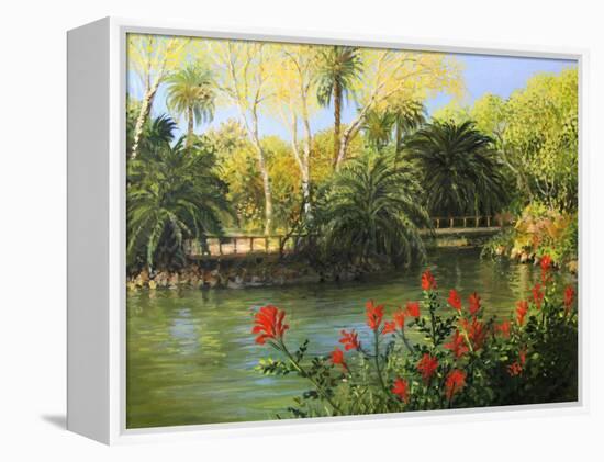 Garden Of Eden-kirilstanchev-Framed Stretched Canvas