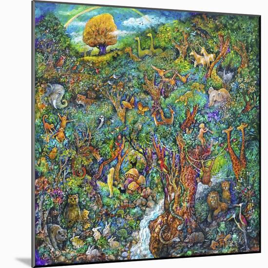 Garden of Eden-Bill Bell-Mounted Giclee Print