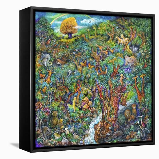 Garden of Eden-Bill Bell-Framed Premier Image Canvas