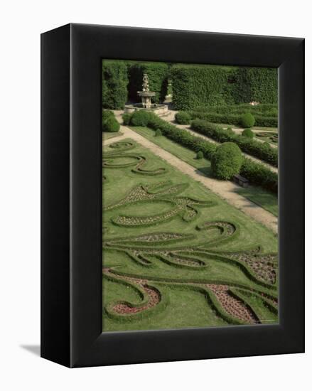 Garden of Flora, Kromeriz Palace, Unesco World Heritage Site, South Moravia, Czech Republic-Upperhall-Framed Premier Image Canvas