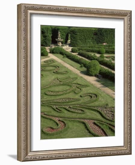 Garden of Flora, Kromeriz Palace, Unesco World Heritage Site, South Moravia, Czech Republic-Upperhall-Framed Photographic Print