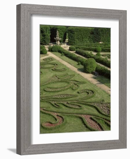 Garden of Flora, Kromeriz Palace, Unesco World Heritage Site, South Moravia, Czech Republic-Upperhall-Framed Photographic Print