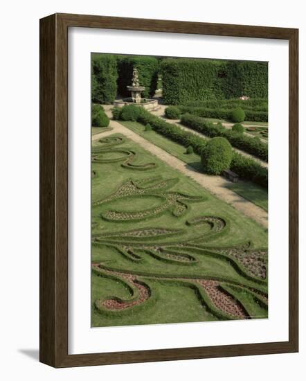 Garden of Flora, Kromeriz Palace, Unesco World Heritage Site, South Moravia, Czech Republic-Upperhall-Framed Photographic Print