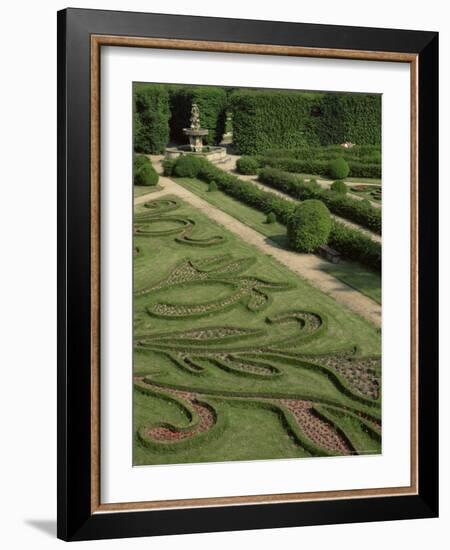 Garden of Flora, Kromeriz Palace, Unesco World Heritage Site, South Moravia, Czech Republic-Upperhall-Framed Photographic Print
