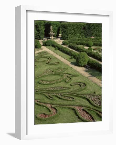 Garden of Flora, Kromeriz Palace, Unesco World Heritage Site, South Moravia, Czech Republic-Upperhall-Framed Photographic Print