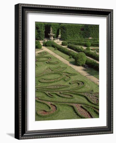 Garden of Flora, Kromeriz Palace, Unesco World Heritage Site, South Moravia, Czech Republic-Upperhall-Framed Photographic Print