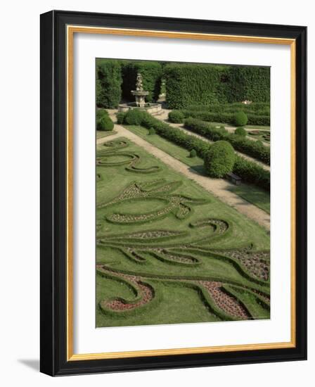 Garden of Flora, Kromeriz Palace, Unesco World Heritage Site, South Moravia, Czech Republic-Upperhall-Framed Photographic Print