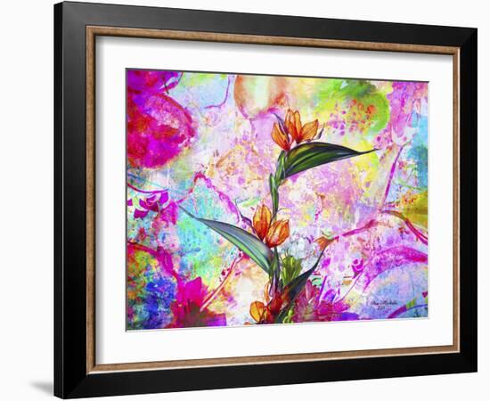 Garden Of Flowers M8A-Ata Alishahi-Framed Giclee Print