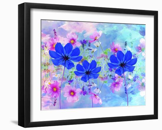 Garden Of Flowers M9-Ata Alishahi-Framed Giclee Print