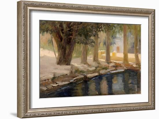 Garden of Gethsemane, 1880S-Vasili Dmitrievich Polenov-Framed Giclee Print