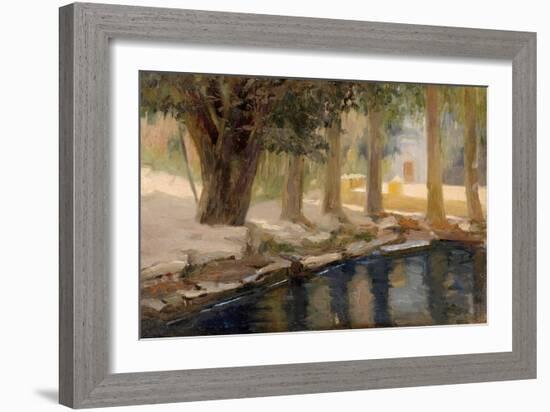 Garden of Gethsemane, 1880S-Vasili Dmitrievich Polenov-Framed Giclee Print