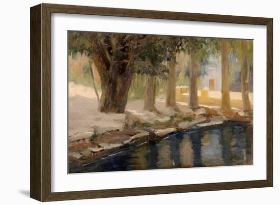 Garden of Gethsemane, 1880S-Vasili Dmitrievich Polenov-Framed Giclee Print