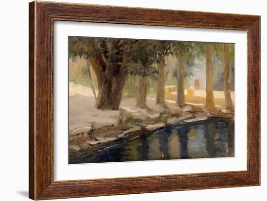 Garden of Gethsemane, 1880S-Vasili Dmitrievich Polenov-Framed Giclee Print