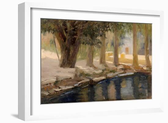 Garden of Gethsemane, 1880S-Vasili Dmitrievich Polenov-Framed Giclee Print