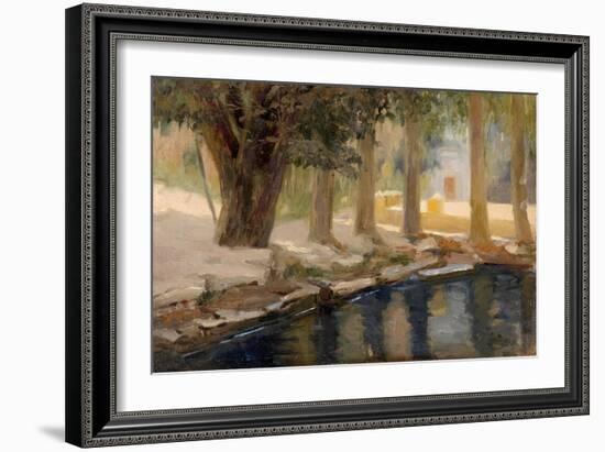 Garden of Gethsemane, 1880S-Vasili Dmitrievich Polenov-Framed Giclee Print