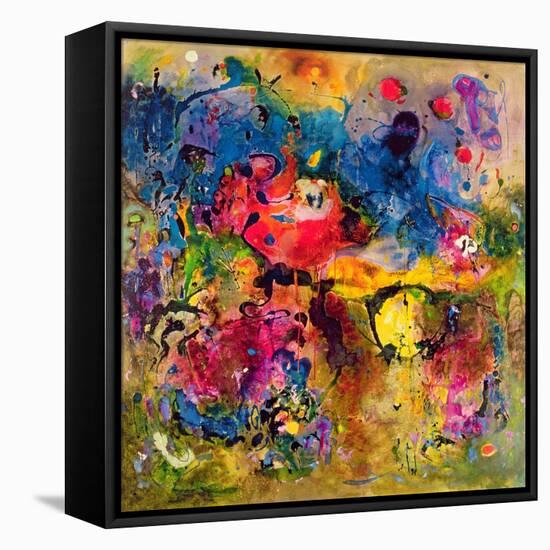 Garden of Heavenly and Earthly Delights-Jane Deakin-Framed Premier Image Canvas