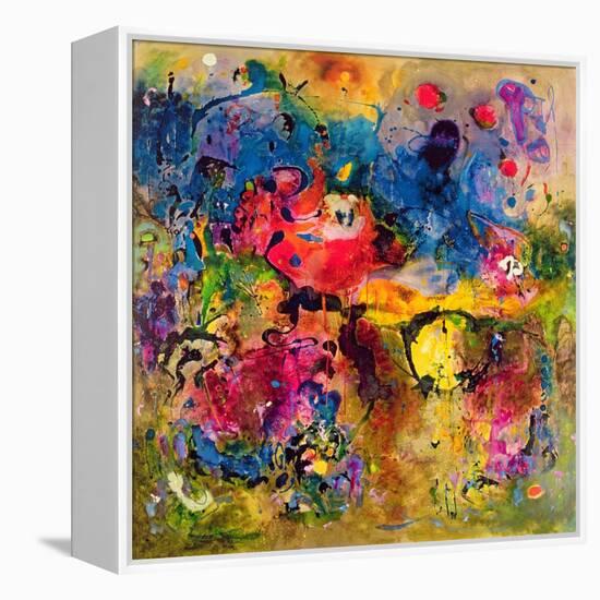 Garden of Heavenly and Earthly Delights-Jane Deakin-Framed Premier Image Canvas