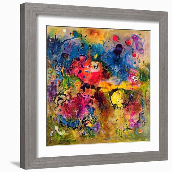 Garden of Heavenly and Earthly Delights-Jane Deakin-Framed Giclee Print