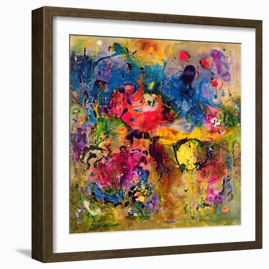 Garden of Heavenly and Earthly Delights-Jane Deakin-Framed Giclee Print