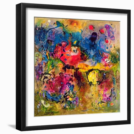 Garden of Heavenly and Earthly Delights-Jane Deakin-Framed Giclee Print