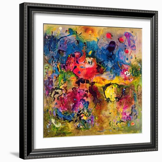 Garden of Heavenly and Earthly Delights-Jane Deakin-Framed Giclee Print