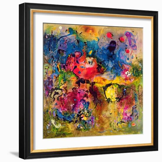 Garden of Heavenly and Earthly Delights-Jane Deakin-Framed Giclee Print