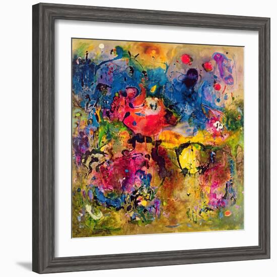 Garden of Heavenly and Earthly Delights-Jane Deakin-Framed Giclee Print