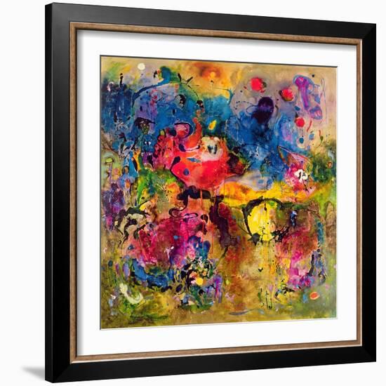 Garden of Heavenly and Earthly Delights-Jane Deakin-Framed Giclee Print