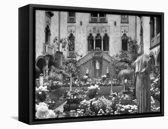 Garden of Isabella Stewart Gardner's Home-null-Framed Premier Image Canvas