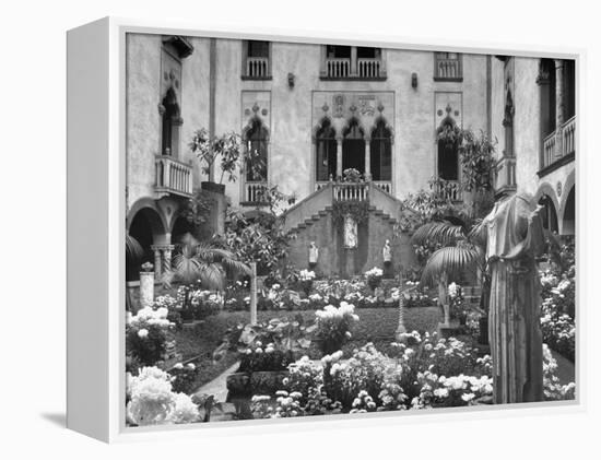 Garden of Isabella Stewart Gardner's Home-null-Framed Premier Image Canvas